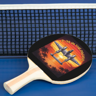 P-38 Lightning in the Pacific Theater Tafeltennisbatje