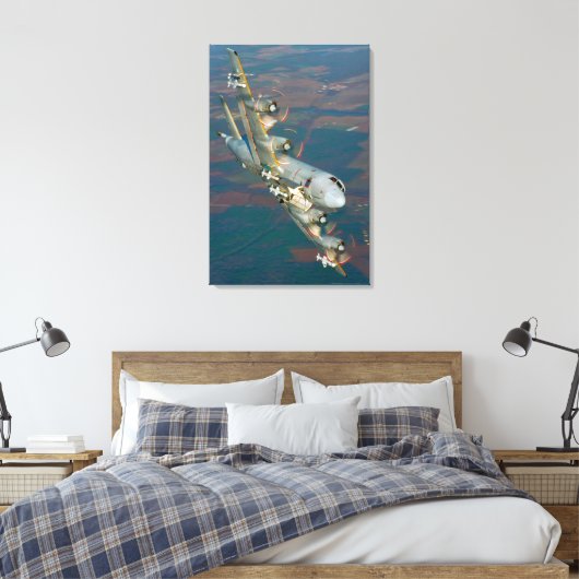 P-3C ORION 24x36 Canvas Afdruk (Insitu (Slaapkamer))