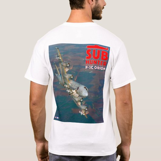 P-3C ORION T-SHIRT (Achterkant)