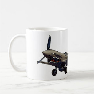P-40 Avion Warhawk Mugs & Cups
