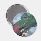 P-40 Kittyhawk Magneet (Voorkant / Achterkant)