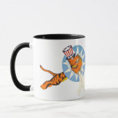 P-40 Warhawk Fighter Plane Nose Art Coffee Mok (Links)