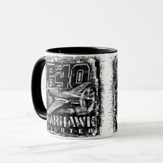 P-40 Warhawk Mok (Voorkant links)