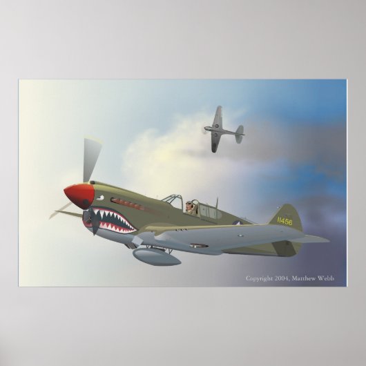 P-40 Warhawks Poster (Voorkant)