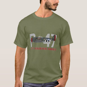 P-47 Profile 56th Fighter Group T-shirt