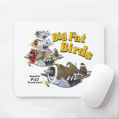 P-47 schroefdop in formatie muismat (Met muis)