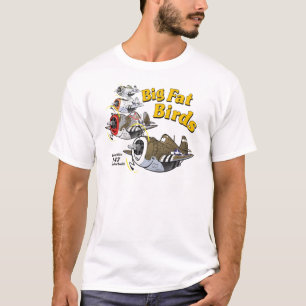 P-47 schroefdop in formatie t-shirt