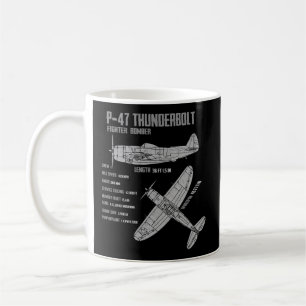P-47 Thunderbolt Koffiemok
