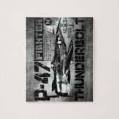 P-47 Thunderbolt Legpuzzel (Verticaal)