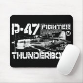 P-47 Thunderbolt Muismat (Met muis)