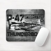 P-47 Thunderbolt Muismat (Met muis)