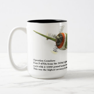 P-47D Thunderbolt Tweekleurige Koffiemok