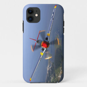 P-51 Mustang gevechtsvliegtuig iPhone 11 Hoesje