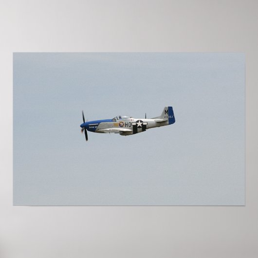 P-51 Mustang Poster (Voorkant)