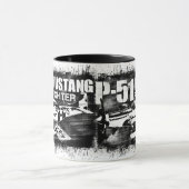 P-51 Mustang Ringer Coffee Mok (Midden)