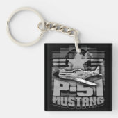 P-51 Mustang Sleutelhanger (Voorkant)