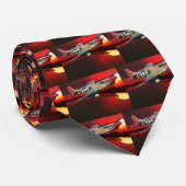 P-51 MUSTANG STROPDAS (Opgerold)