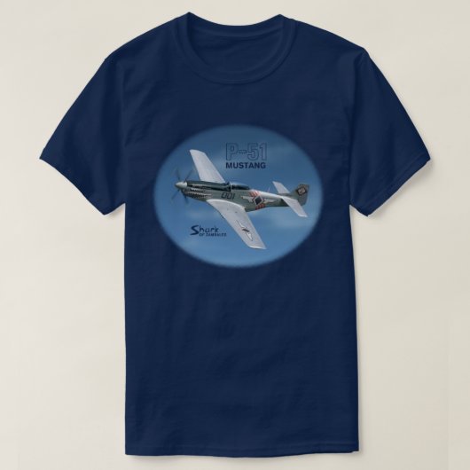 P-51 Mustang T-shirt (Design voorkant)
