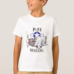 p-51 mustang t-shirt