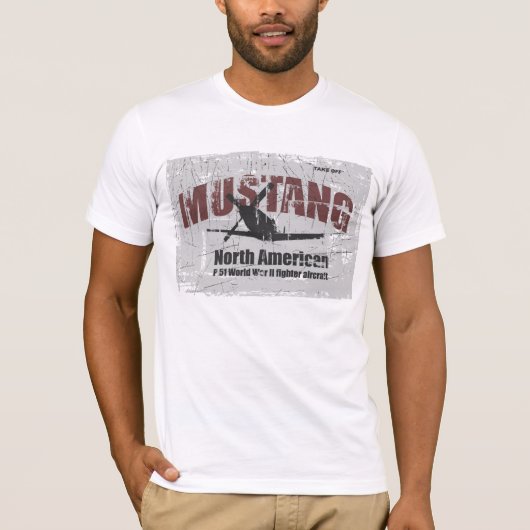 P-51 Mustang T-shirt (Voorkant)