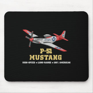 P-51 Mustang Tweede Wereldoorlog bommenwerper Muismat