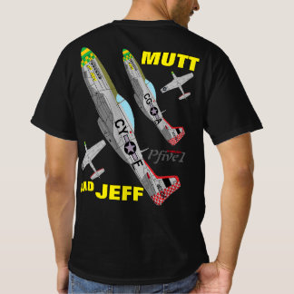 P-51 P-51 "Mutt and Jeff" 3de couting Force T-S T-shirt