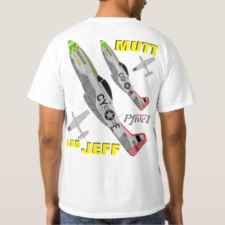 P-51 P-51 "Mutt and Jeff" 3de couting Force T-shirt