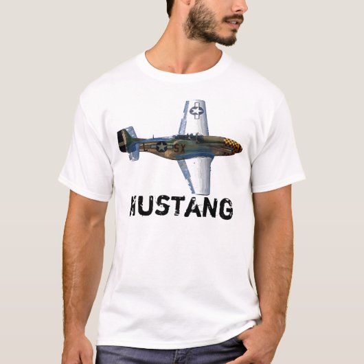 P-51D Mustang T-shirt (Voorkant)