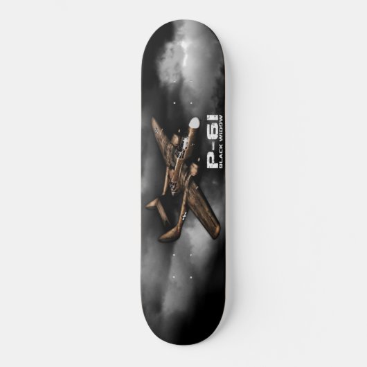 P-61 zwarte weduwe skateboard (Voorkant)