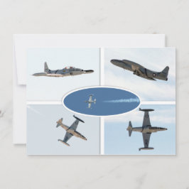 P-80 Shooting Star 5 Plane Set Kaart