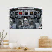 P-8 POSEIDON COCKPIT POSTER (Keuken)