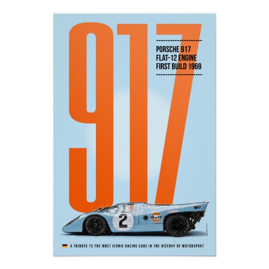 P 917 Tribute Perfect Poster (Voorkant)