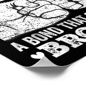 P And Grandson A Bond That Cant Be Broken Grandpa Poster (Hoek)