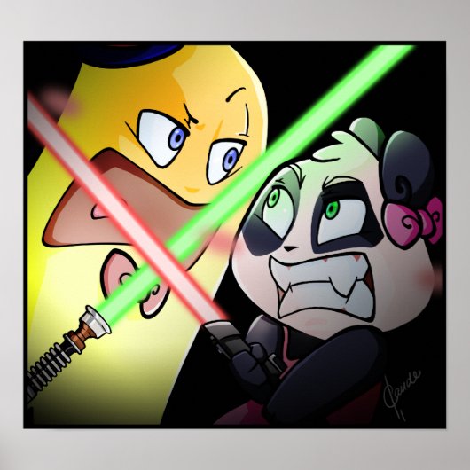 P&B-gaming Poster (Voorkant)