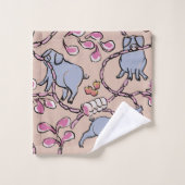 P B Hilarié motif Chinois Vietnamien Année du porc (Gant de toilette)