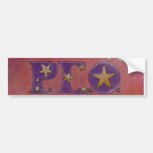 P.E.O. Philanthropic Sisterhood Bumpersticker