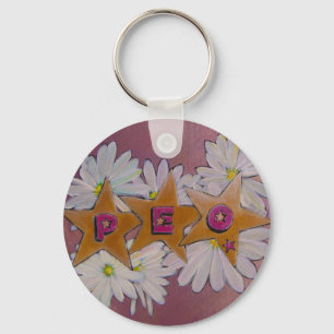 P.E.O. Sisterhood Sleutelhanger
