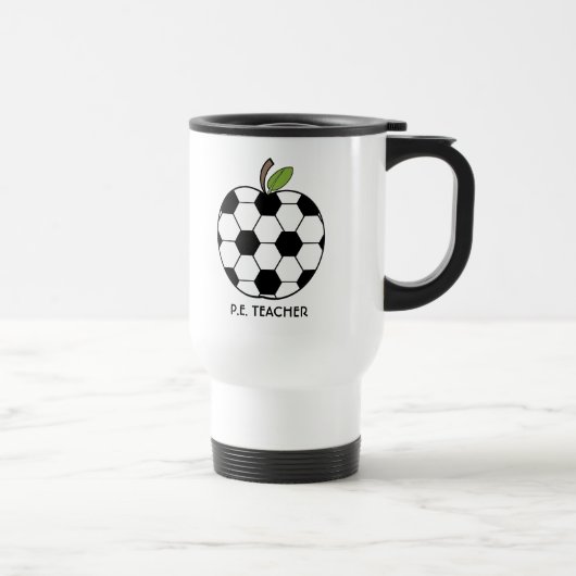 P.E. Tasse de professeur - ballon de football (Droite)