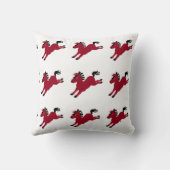 P est pour bébé garçon Pierre Coussin de lancer (Verso)
