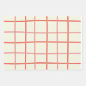 P+G Checkerboard Inpakpapier Vel (Voorkant 2)