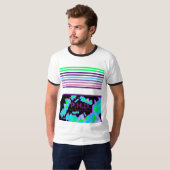 P.H.D. Pauvre. Affamé. Conduit. T-shirt (Devant entier)