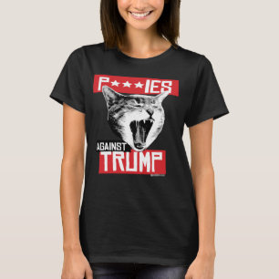P***IES TEGEN TRUMP T-SHIRT