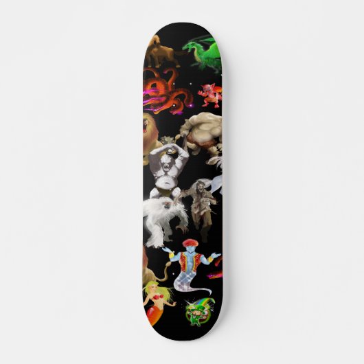 P is voor Phoenix Skateboard (zwart) (Voorkant)