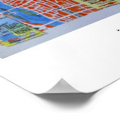 "P" is voor Praag Poster (Hoek)