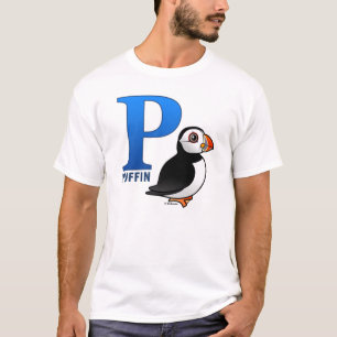 P is voor Puffin T-shirt