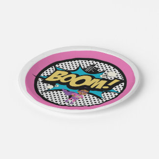 P.J. Tutten Supergirl, papieren Borden 7 inch - Af Bordje