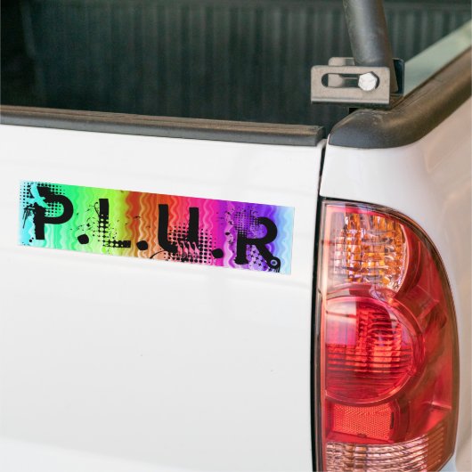 P.L.U.R. BUMPERSTICKER (Op Truck)