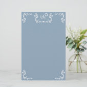 P : Monogram P Griekse godin Stationery Briefpapier (Staand voorkant)