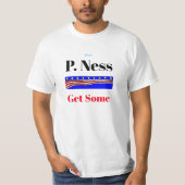 P. Ness Haal wat vakantieverlof Shirt (Voorkant)