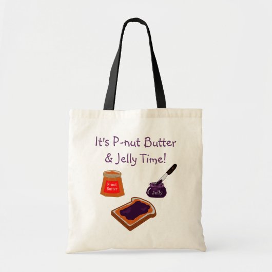 P-nut Butter & Jelly Time Tas (Voorkant)